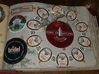 OLD CAMEMBERT CHEESE LABEL ETC - SET OF 13 LABELS -