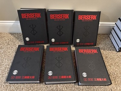 Berserk Deluxe Edition Volumes 1-14 by Kentaro Miura (Please READ