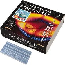 Art Cray Silver Starter Set [Silver Clay 5G Light Ring Mold & Recipes] Ster