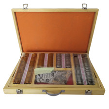Beste Preise Probierlinsen-Set Refraktionsbox 225-teilig mit Holzkiste...