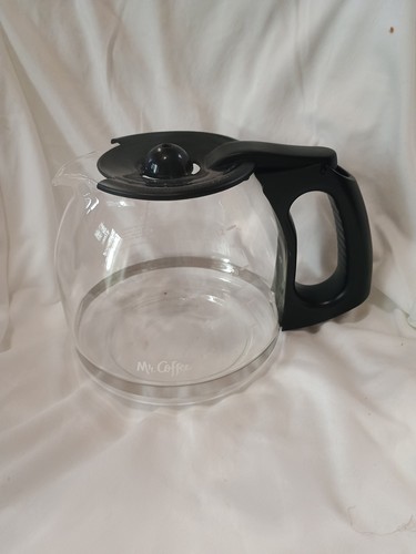 Mr. Coffee Glass 12-Cup Carafe Replacement - Black