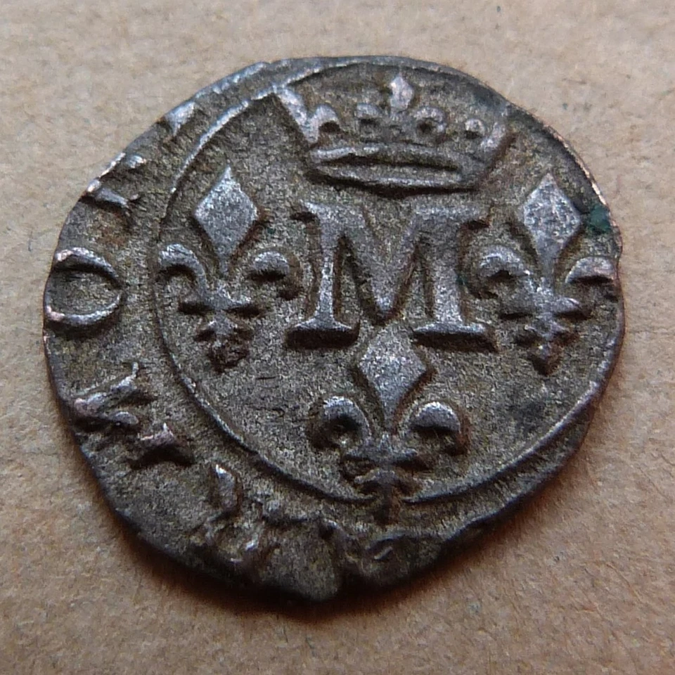 DOMBES Marie de Montpensier Liard 16?? - Qualité TB - Photo 2/3