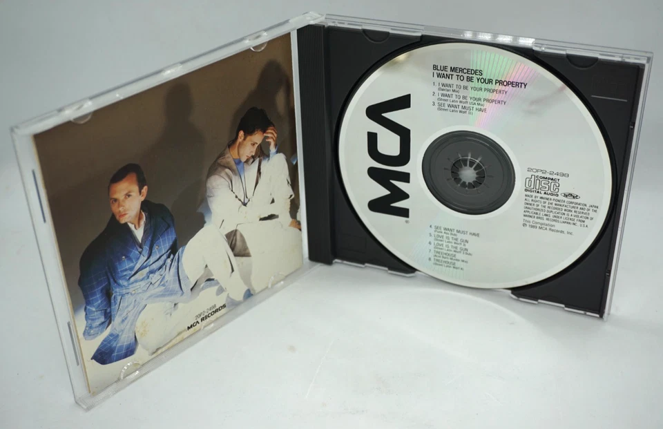Blue Mercedes : I WANT TO BE YOUR PROPERTY CD E.P.  (JAPAN 1989 PRESS) - RARE - Image 2 of 4