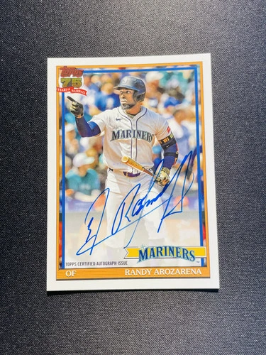 Randy Arozarena 2026 Topps Randy Arozarena #91A Auto