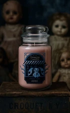 Yankee Candle Large JAR Halloween MYSTIC TOYS Clove Bud & Violet Fragrance PINK 