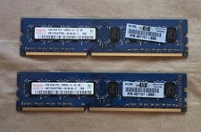 Lot Of 2 Hynix 2GB 2Rx8 PC3-10600U 9-10-B0 DDR3 RAM