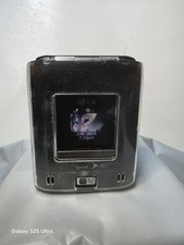 Vintage Mobile Phone LG Lotus LX600 Black w/hardcase  Sim card