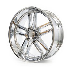 20x9.5 Resto Maverick 5x120.7 1 Milled Chrome Wheels Rims Set4 73.1
