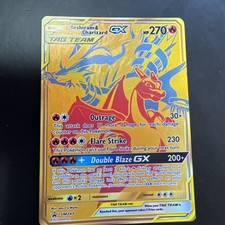 Reshiram & Charizard GX SM247 Tag Team Gold Sun & Moon Promo Pokemon English on eBay