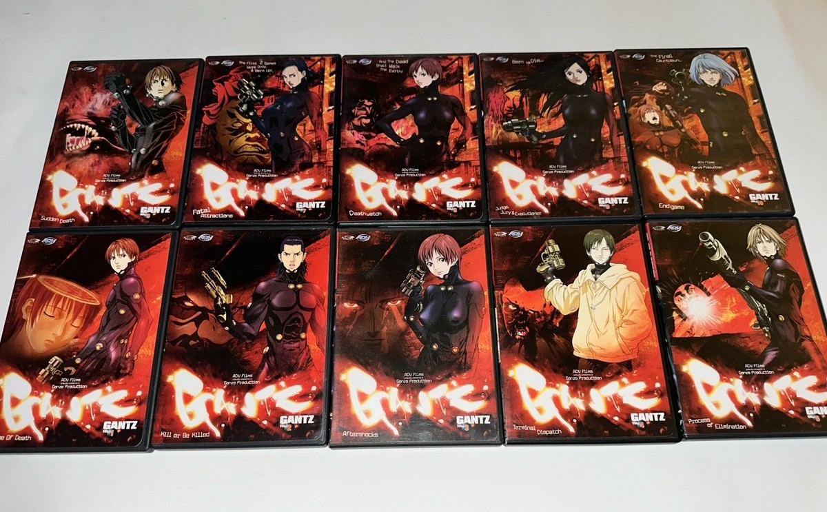 GANTZ DVD-BOXセット Gantz Complete DVD Box Set Collection - Volumes 1-10 | eBay