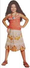 Brand New Disguise Disney Moana Girls Halloween Costume Child Size: Medium 7/8
