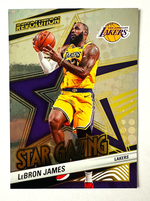 2024-25 Panini Revolution LeBron James Star Gazing Insert Card #21