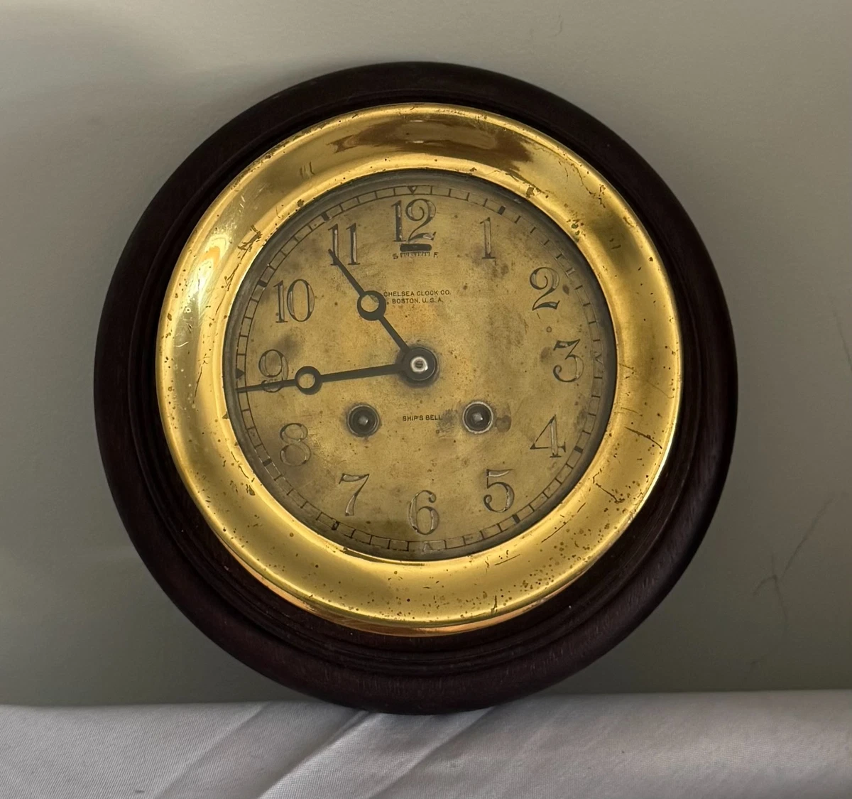 Chelsea Vintage Original Antique Maritime Clocks for sale | eBay