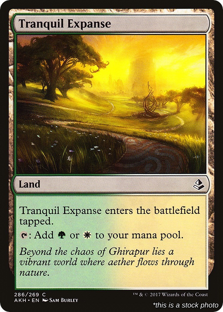 Tranquil Expanse Common 286 AKH Amonkhet Near Mint NM Magic