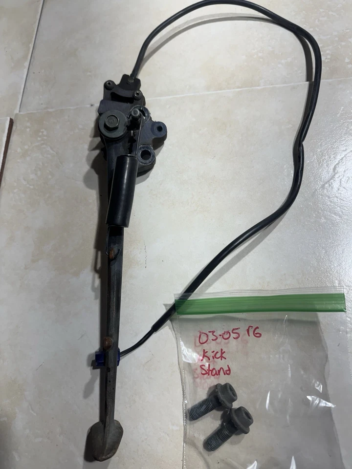 Yamaha YZF R6 YZF-R6 2003-2005 SOPORTE SOPORTE LATERAL Foto 4 de 4