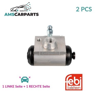 RADBREMSZYLINDER TROMMELBREMSE PAAR HINTEN 102709 FEBI BILSTEIN 2PCS P NEU