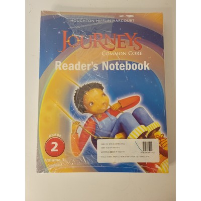 Journey's common core readers notebook grade 2 volume 1&2 -New Sealed