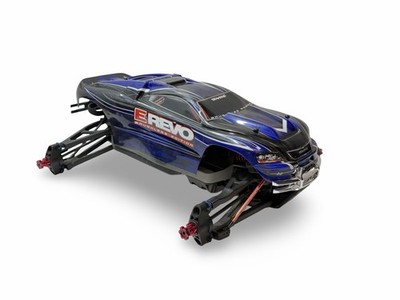 Traxxas E-Revo VXL 2.0 Chassis With 1.0 Body Roller Slider 4WD Monster Rc Truck