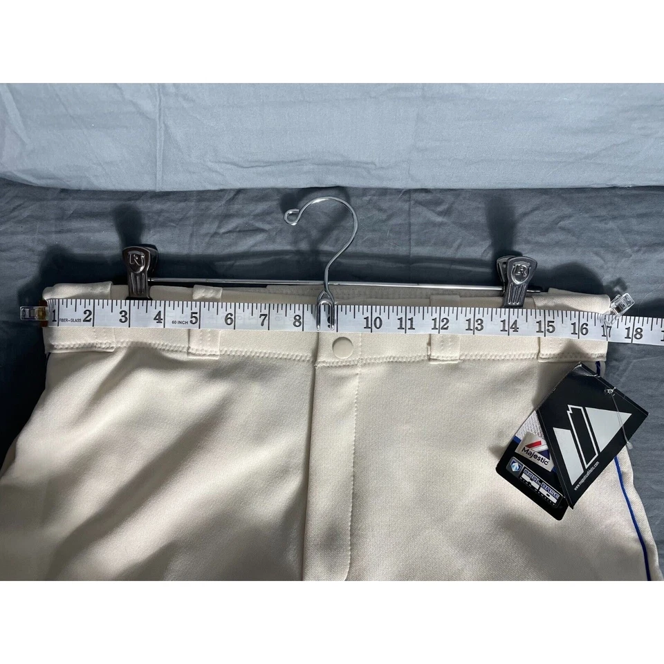 NEW With Tags Majestic Women's Softball Baseball Beige Pants Size XL - Image 4 of 4