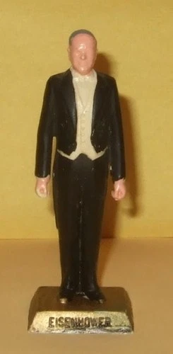 Marx Germany Factory Painted INAUGURATION Figure  PRESIDENT EISENHOWER
