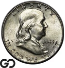 1953-D Franklin Half Dollar, Choice BU++