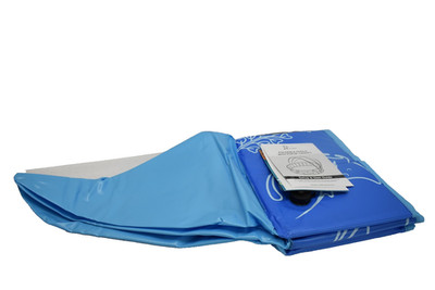 Hikiddy Foldable Pool with Pop Up Canopy Kids Outdoor Pet Bath Blue Portable New