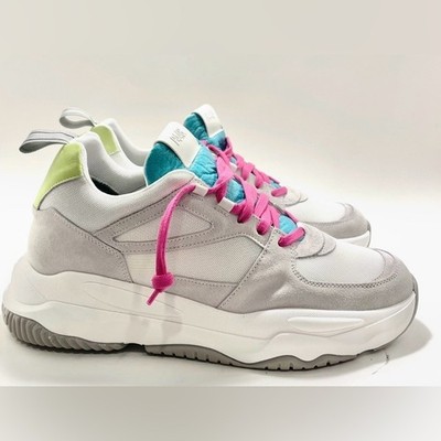 NWOT P448 Women's Luke Sneakers Shabby Nib Size 43 EU (12.5-13 US)