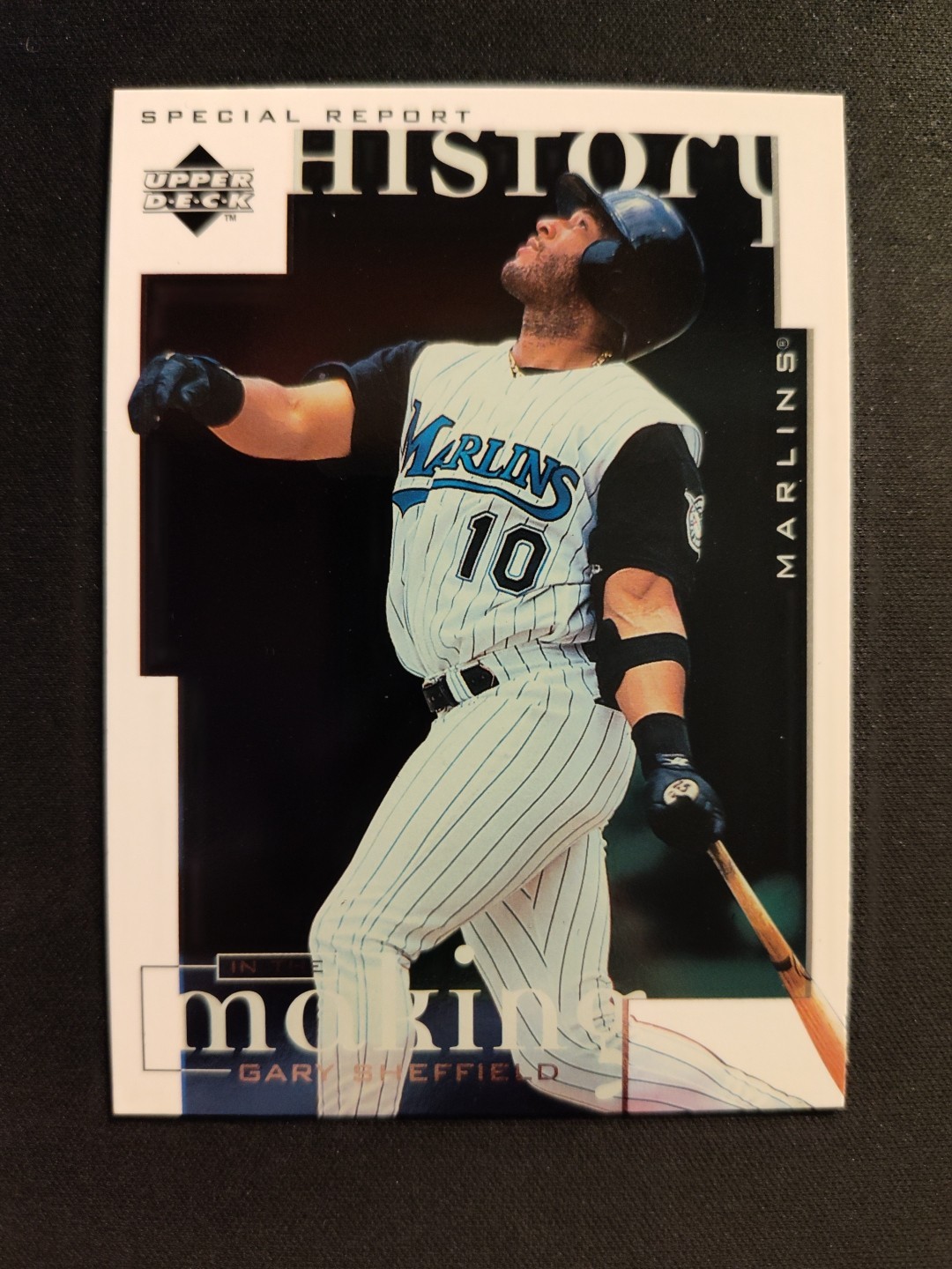 1998 Upper Deck - History Making Gary Sheffield #369 Florida Marlins 