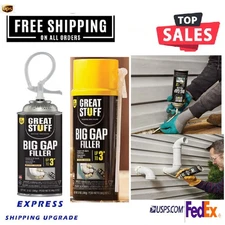 GREAT STUFF Big Gap Filler 12.0-oz Straw Indoor/Outdoor Spray Foam Insulation