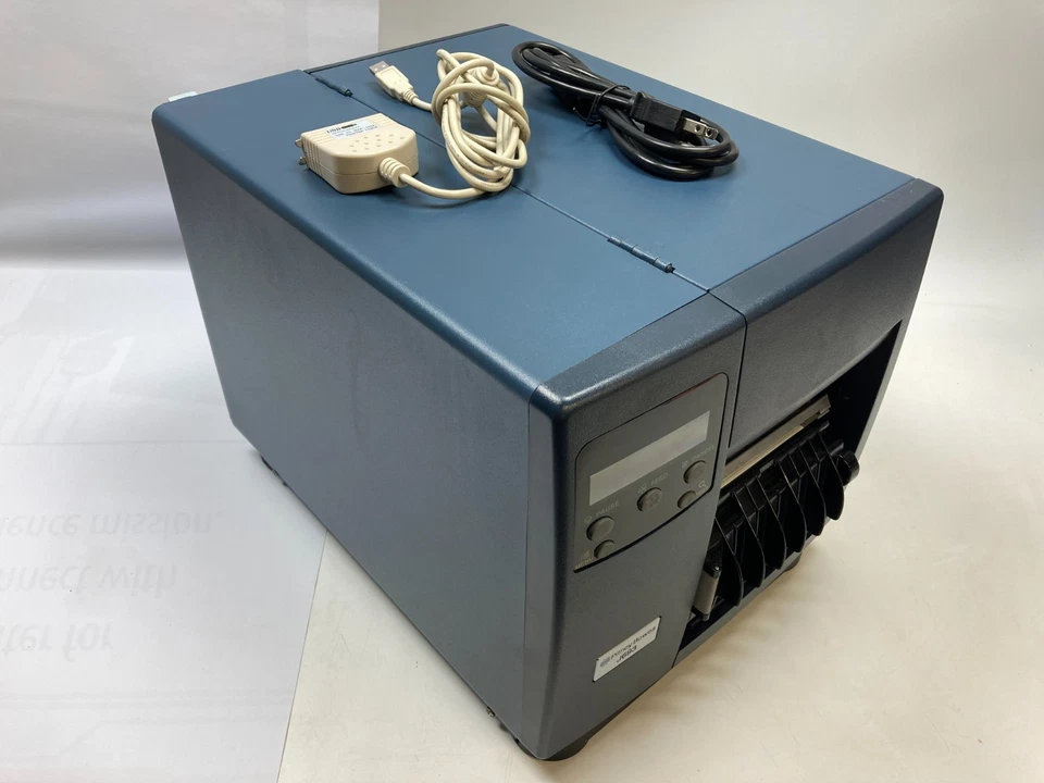 Pitney Bowes J693 Label Printer 4” Wide 203dpi + Peeler rebranded Datamax I-4208 - Image 2 of 4
