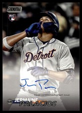 2023 Topps Stadium Club JERMAINE PALACIOS AUTO SCBA-JP TIGERS RC