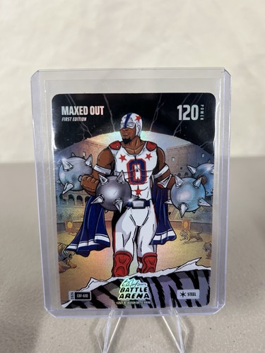 2026 Bo Jackson Battle Arena MAXED OUT TYRESE MAXEY STEEL Colosseum Foil CBF-610