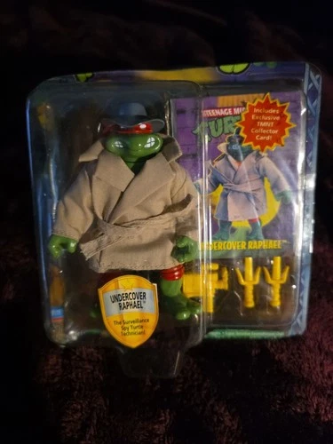 Vintage Undercover Raphael TMNT Teenage Mutant Ninja Turtles Action Figure 1994