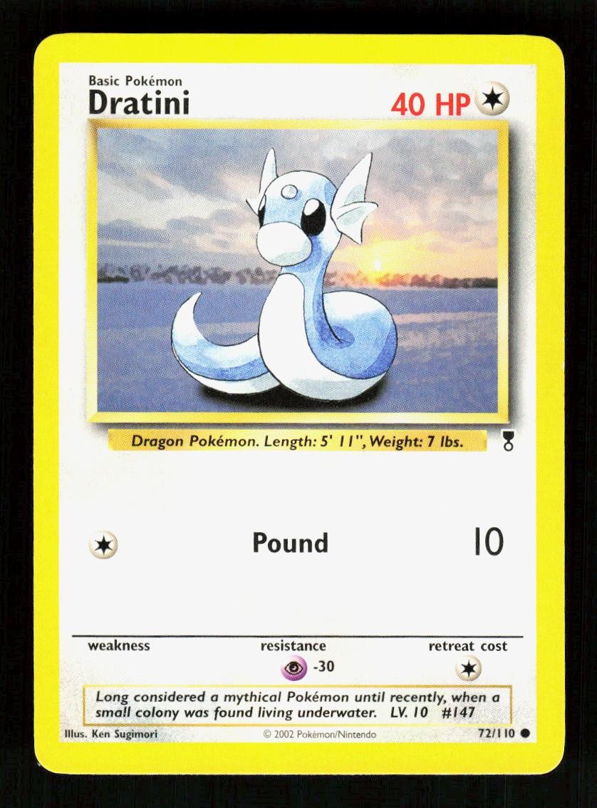 Dratini 72/110 Common Legendary Collection Pokemon MP