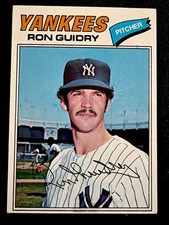1977 Topps Baseball #656 Ron Guidry New York Yankees