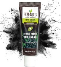 Charcoal Toothpaste Whitening Agent 5.3 Ounce for Sensitive Teeth Daily Use