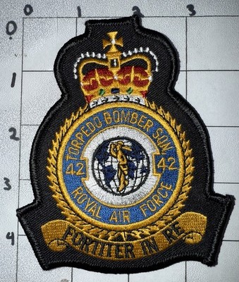 GWOT Era RAF Royal Air Force Number NO. 42 Torpedo Bomber Squadron Patch (12)
