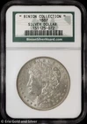 1887-P $1 Morgan Silver Dollar NGC Genuine | Binion Collection