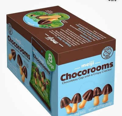 Chocorooms 70100 Meiji Chocorooms Multi-Pack 1.34 oz