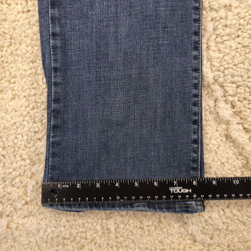Levi Strauss Womens Jeans Classic Bootcut Size 14 33x31 Mid-Rise Stretch Denim - Picture 7 of 9