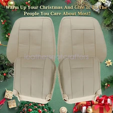 For 2007 2008 2009 2010 2011 2012-2014 Ford Expedition Leather Seat Cover Tan