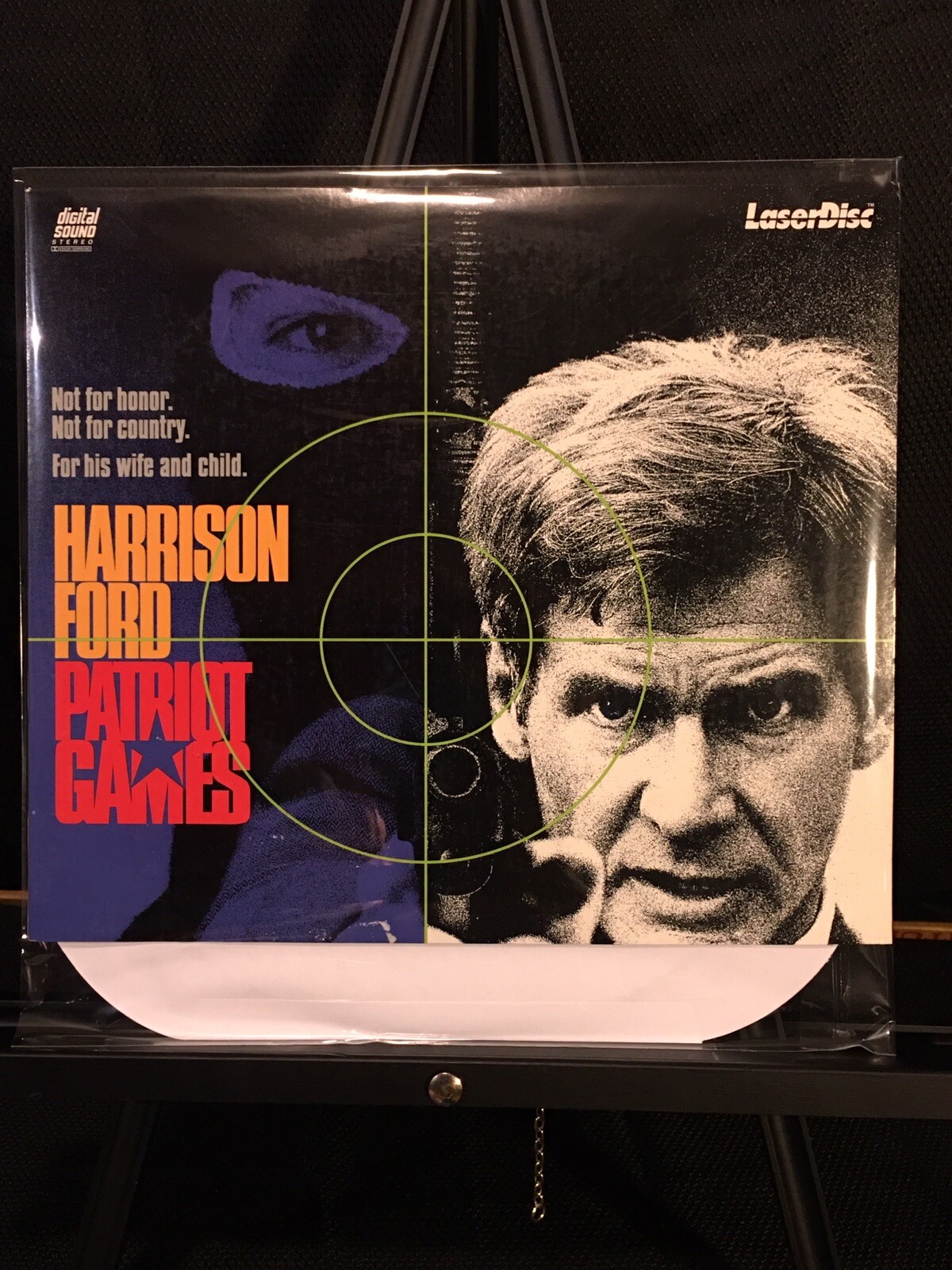 Patriot Games 1992 Harrison Ford Laserdisc Movie Tested Works | eBay