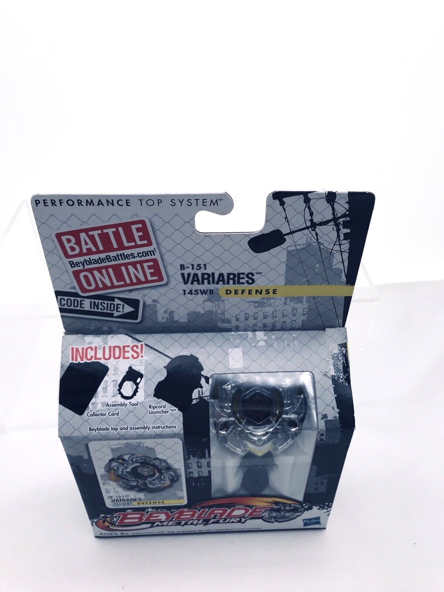 Hasbro Beyblade Metal Fury B-151 Variares 145WB Defense