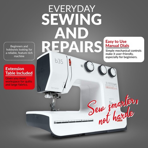Bernette B35 Mechanical Sewing Machine - Picture 7 of 8