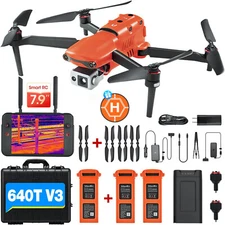 Autel Robotics EVO II Dual 640T V3, Thermal Imaging Drone, Remote ID Support