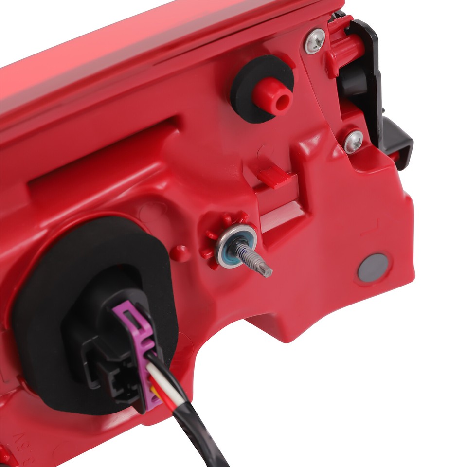 Left&Right Side LED Tail Lights Red Lens Housing Lamp For Cadillac ATS