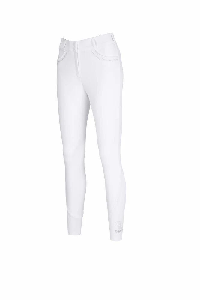 Pikeur CEELINA Damen Turnier Reithose VB Siebdruck Highw. Opaque white Selection