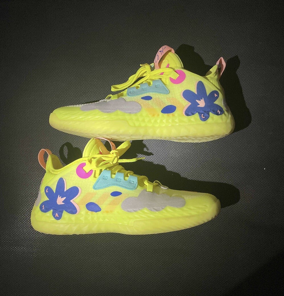Size 9 - adidas Harden Vol. 5 Futurenatural Solar Yellow 2021 | eBay