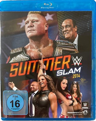 WWE Summerslam 2014 (Bluray) Brock Lesnar, John Cena