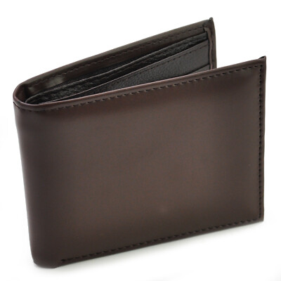 Sun Moon Portafoglio uomo con scatola marrone porta carte